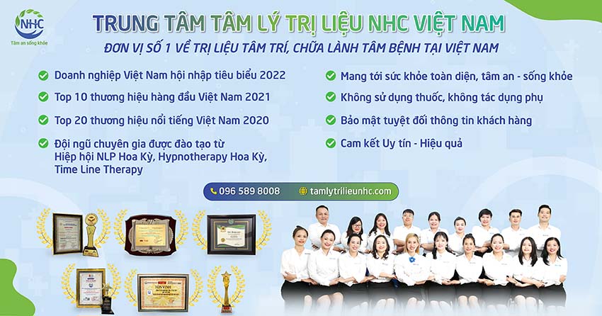 Tâm lý trị liệu NHC Việt Nam đã được công nhận với nhiều giải thưởng