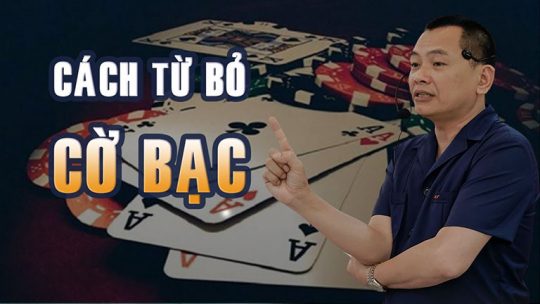 Cách cai nghiện cờ bạc online